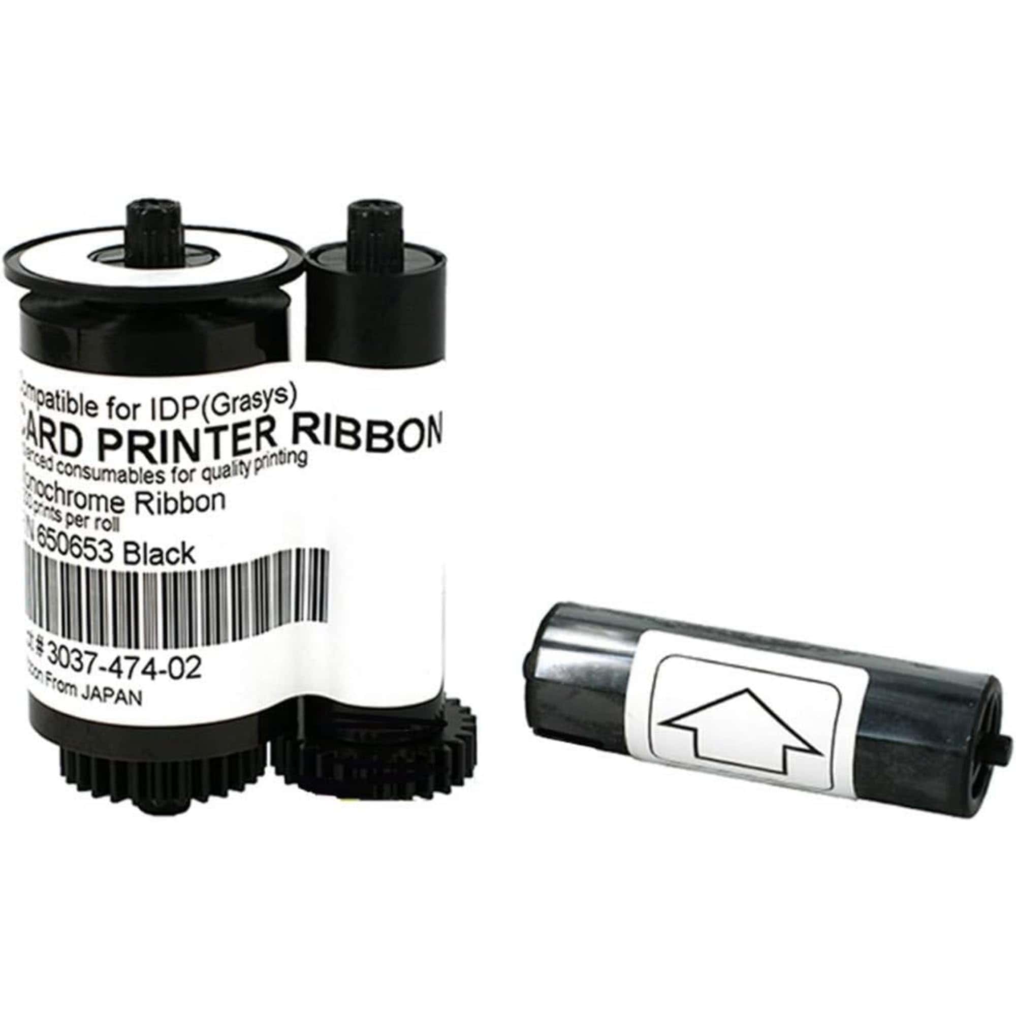 Ribbon Monocromo Negro Compatible con Impresoras de