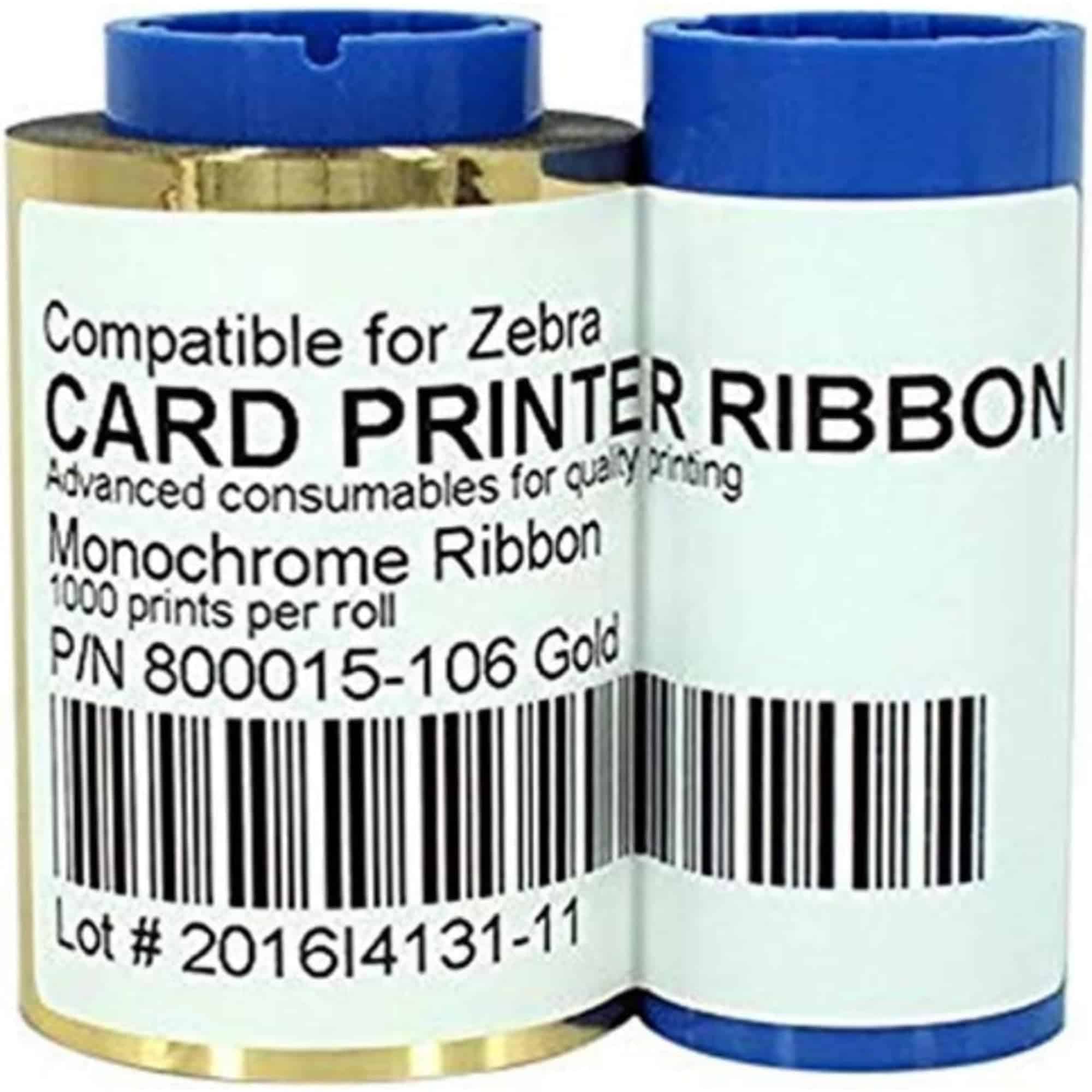 Cinta de Cinta Dorada 800015-106 Compatible para Impresoras - Imagen 3