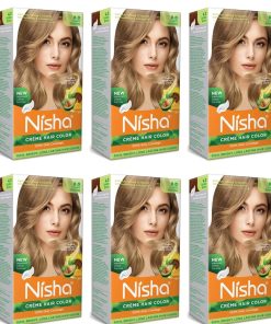 Nisha Tinte Permanente para el Cabellos 100% Cobertura de