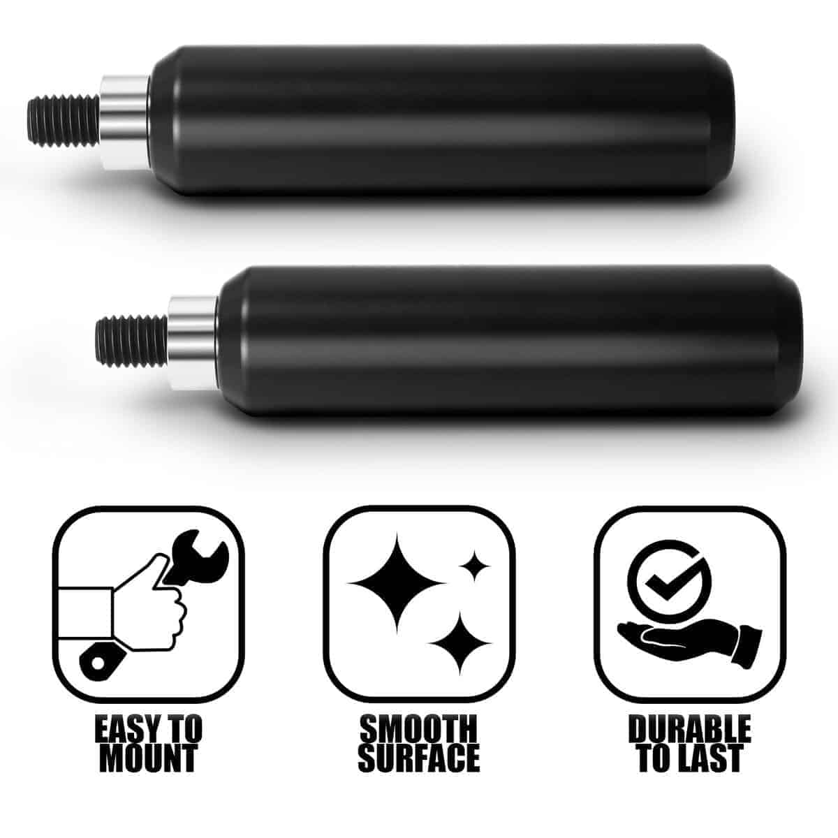 VASTMT Deslizadores de Marco sin Cortes para Motocicletas, - Imagen 4