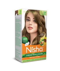 Tinte Cremoso Permanente para el Cabello Nisha 100 por