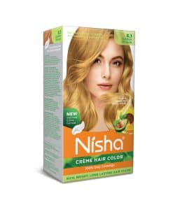 Tinte Permanente para Cabello Nisha Crema Cobertura del 100