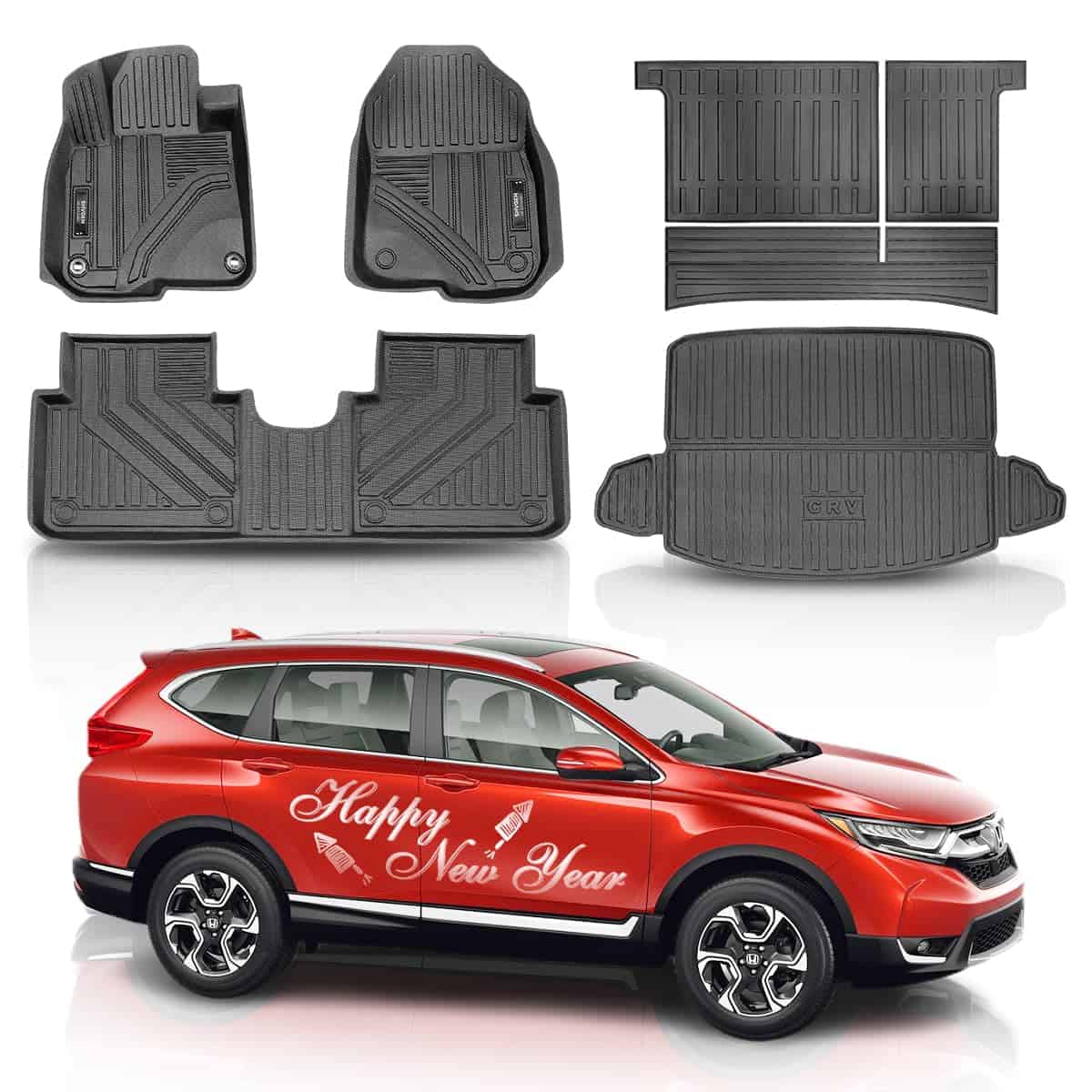 Tapetes de Piso para Auto Compatible con Honda CR-V 2017