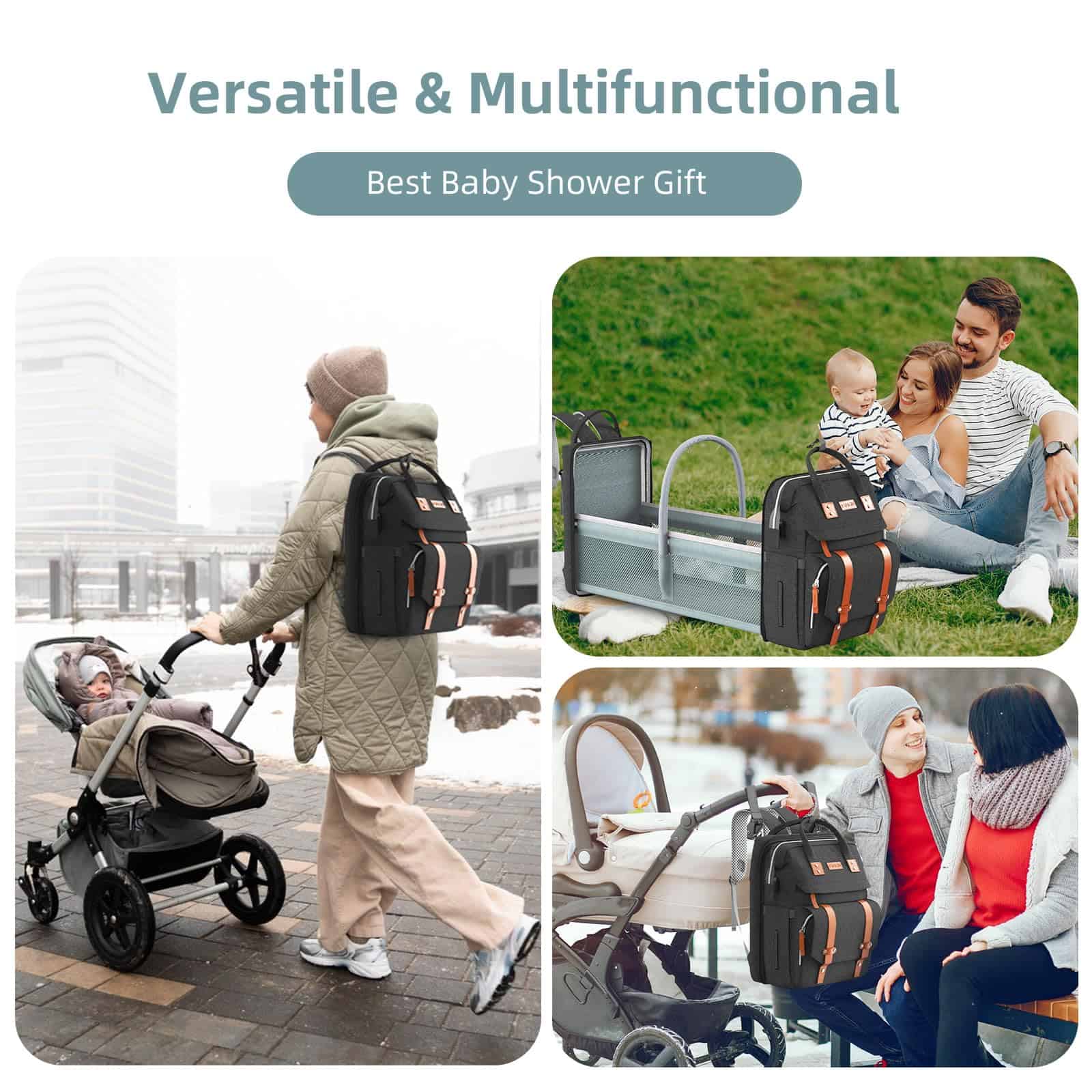 Mochila de pañales ISMGN con estación de cambio, Mochila - Imagen 8