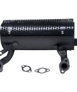 Silenciador de escape de salida lateral de arranque con