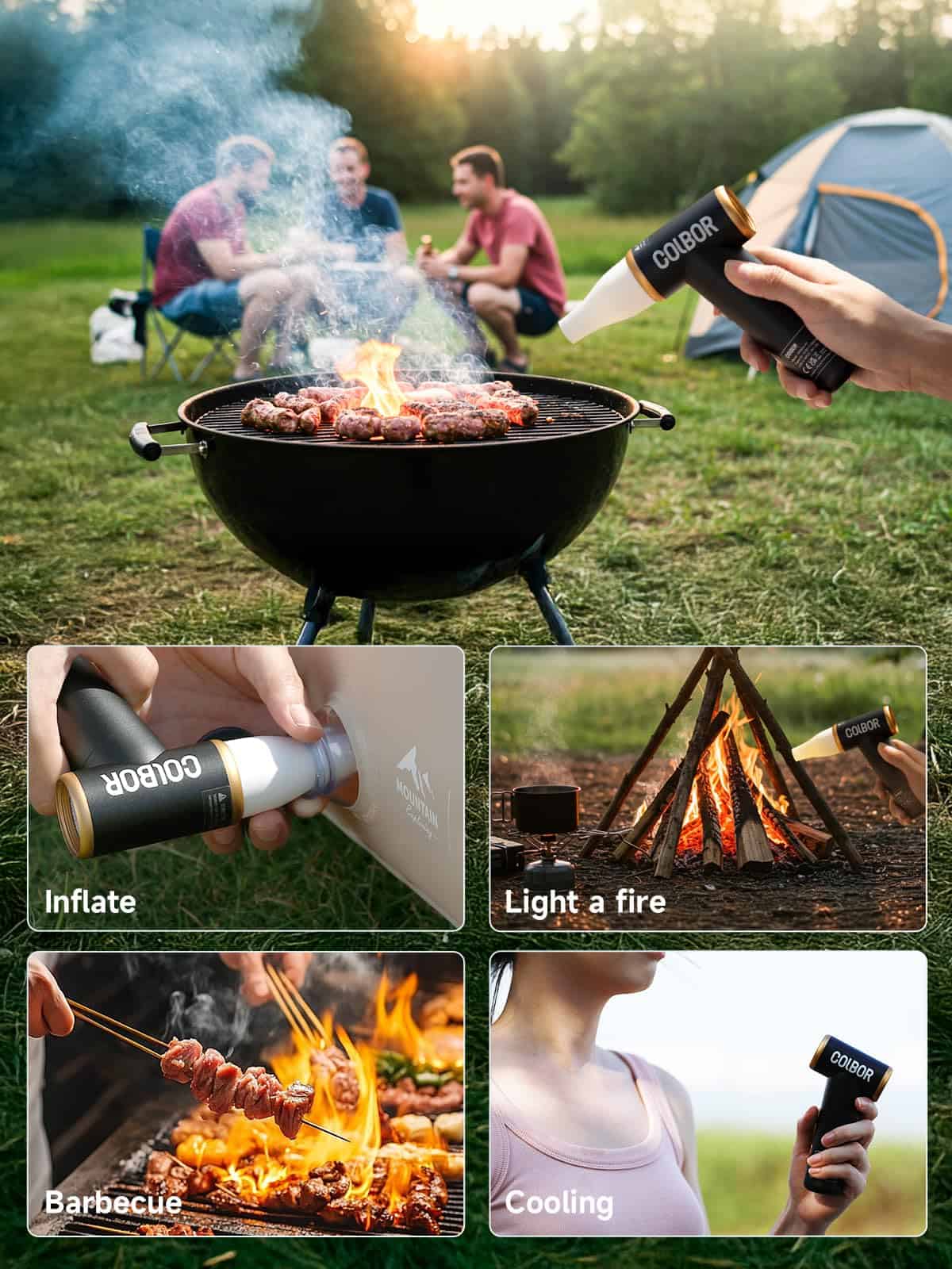 Soplador de Aire Comprimido, COLBOR AirMaxx A1 Soplador de - Imagen 7