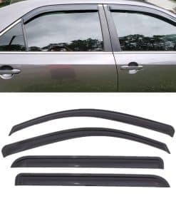 4Pcs Deflectores de Viento Guardias de Lluvia Parasoles