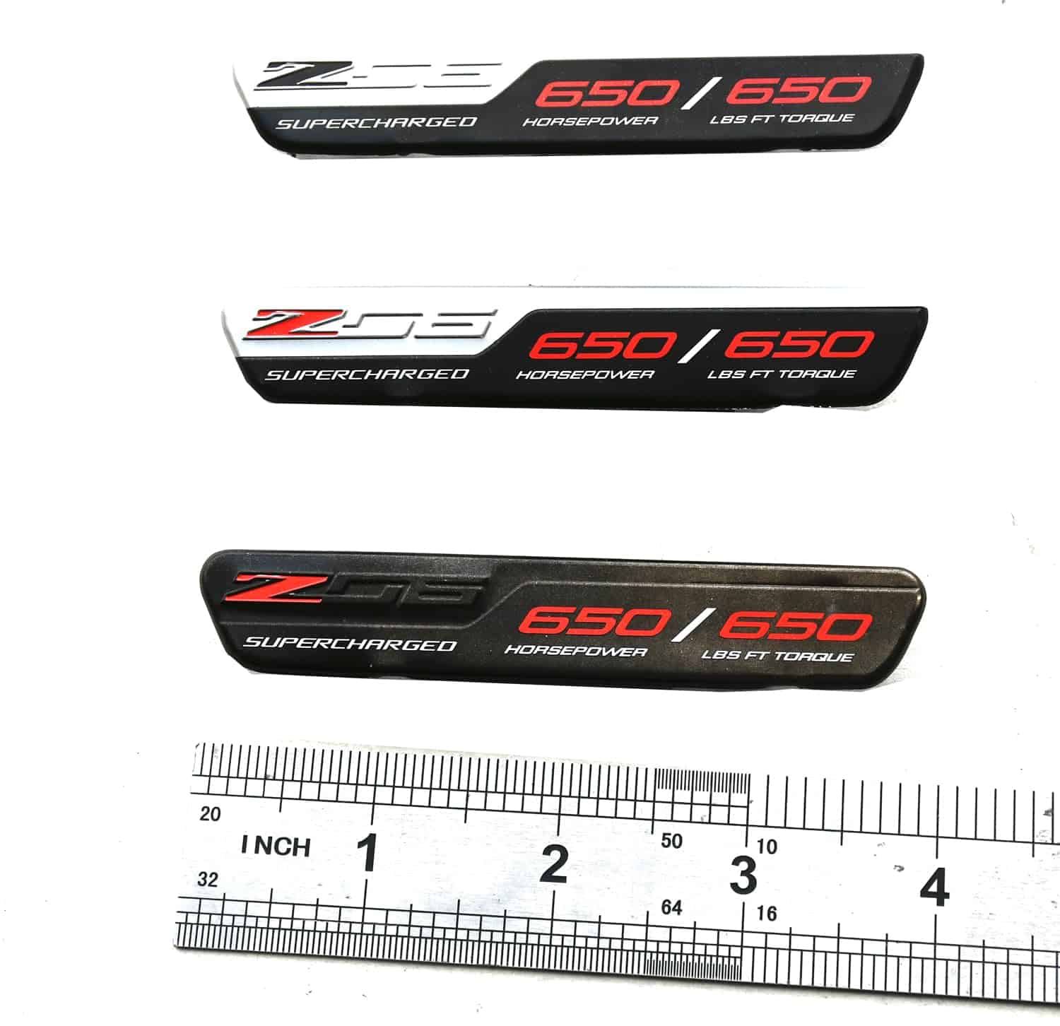 1Pc Z06 Dash Placa Emblema Coche 3D Insignia Reemplazo para - Imagen 7