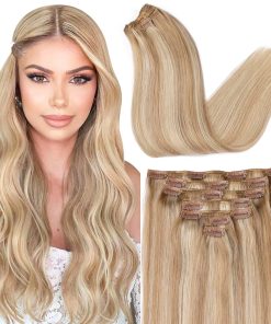 Extensiones de Cabello Clip ORIGEN Pelo Humano Real