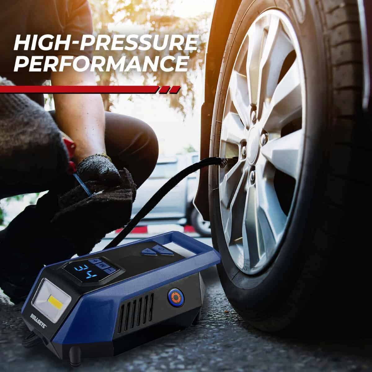 Inflador de neumáticos EMSON Bullseye 12V DC inflado rápido - Imagen 5