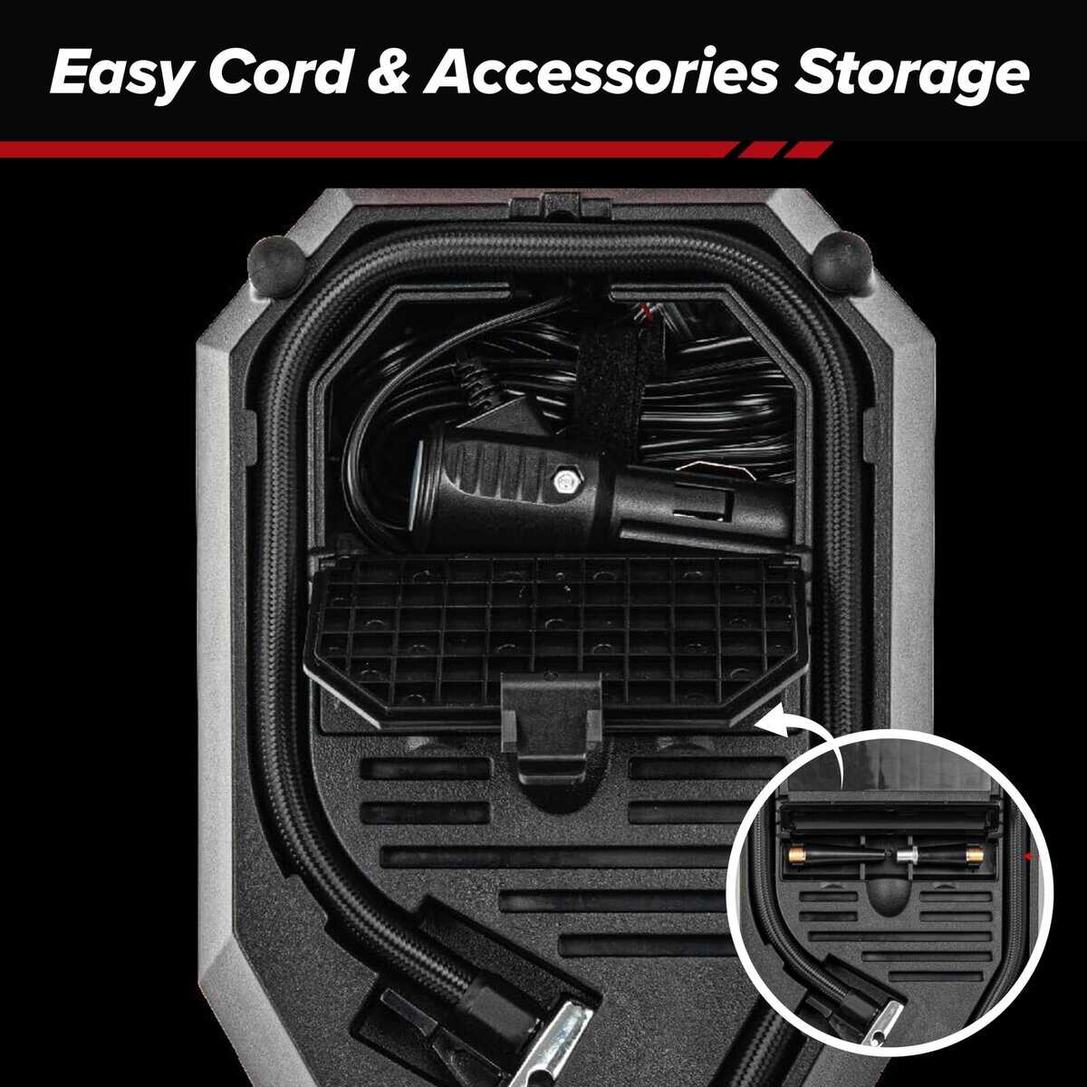 Inflador de Neumáticos Bullseye 12V DC Rápida Inflación de - Imagen 4