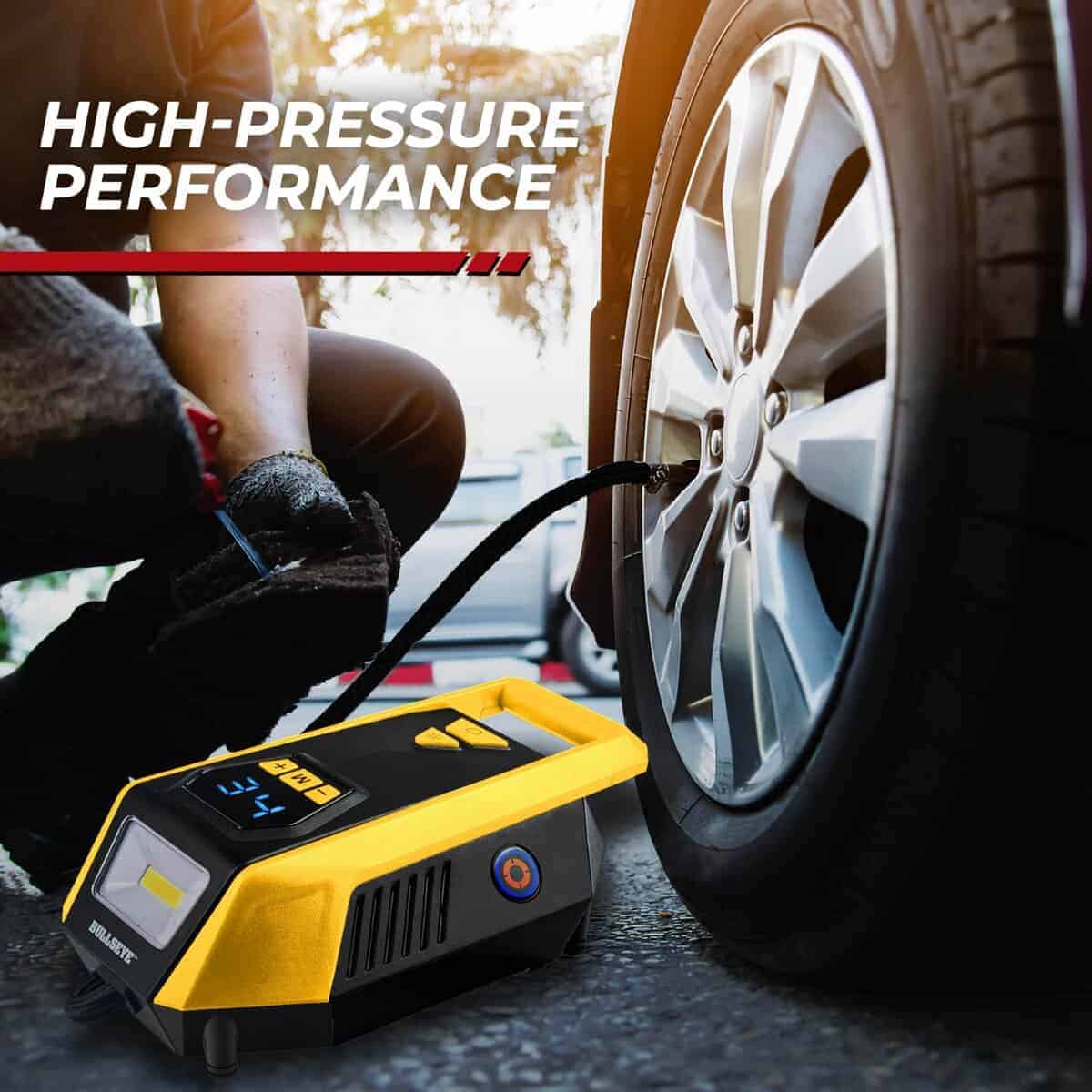 Inflador de neumáticos Bullseye 12V DC ¡Rápida inflación en - Imagen 5