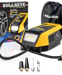 Inflador de neumáticos Bullseye 12V DC ¡Rápida inflación en