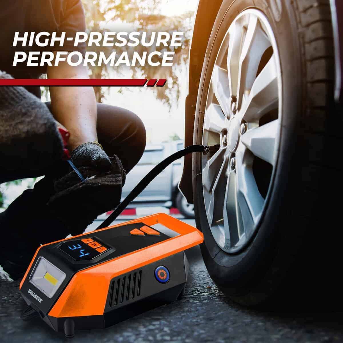 Inflador de Neumáticos Bullseye 12V DC Rápida Inflación de - Imagen 5