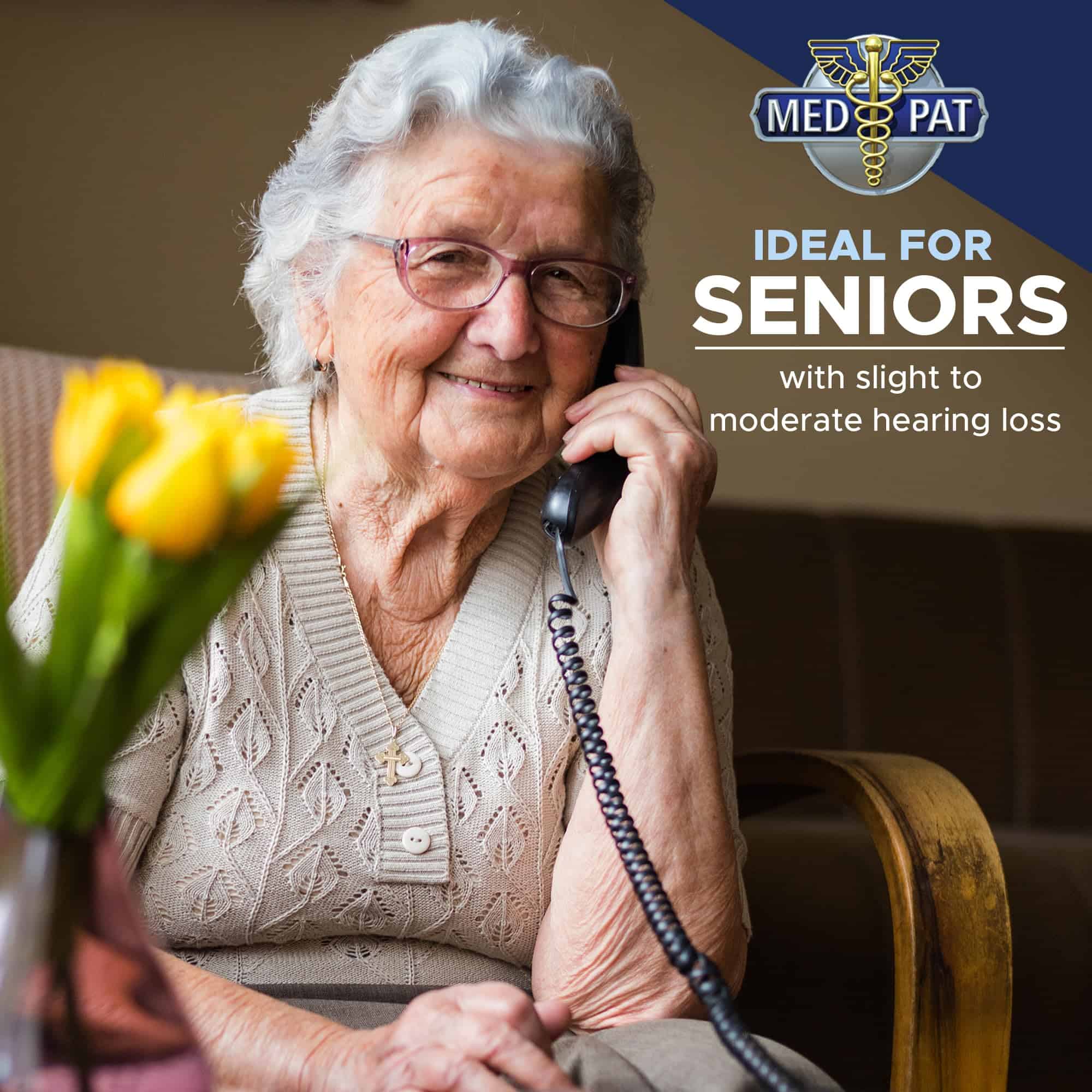 Teléfono Trimline Med-Pat T-4 Full-Featured con Indicador - Imagen 5