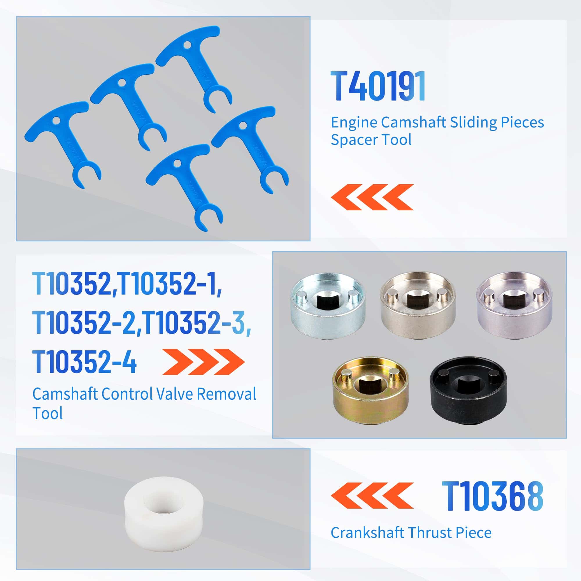 Kit de herramientas de sincronización de motor para VW Audi - Imagen 4