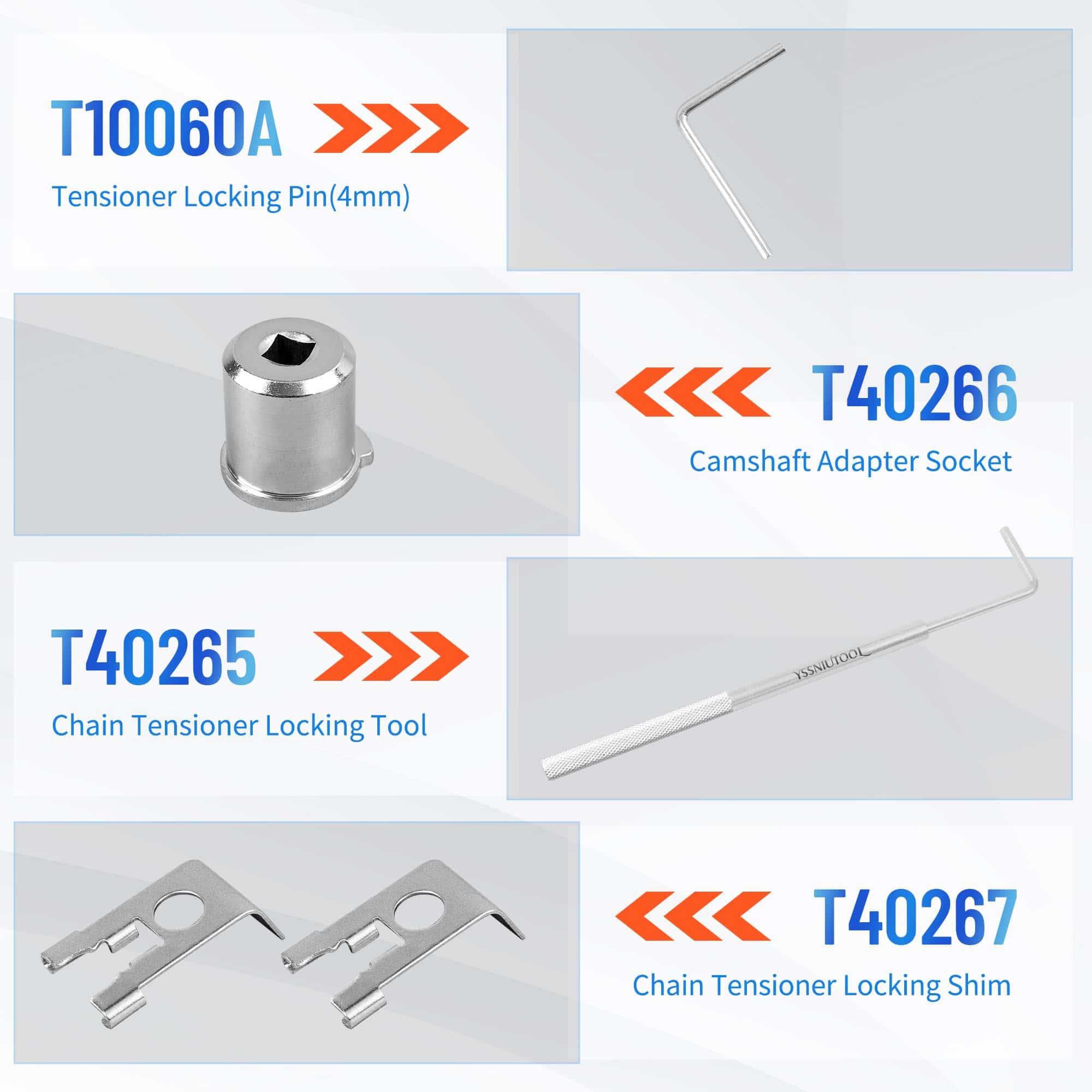 Kit de herramientas de sincronización de motor para VW Audi - Imagen 7