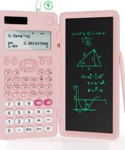 Calculadora Científica Recargable -Rosa
