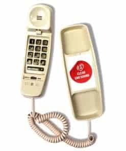 Teléfono Trimline T-4 de Med-Pat con todas las Funciones -