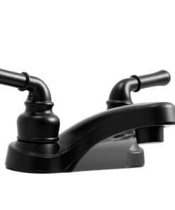 Grifo de baño de 2 agujeros Dura Faucet DF-PL700C-MB con