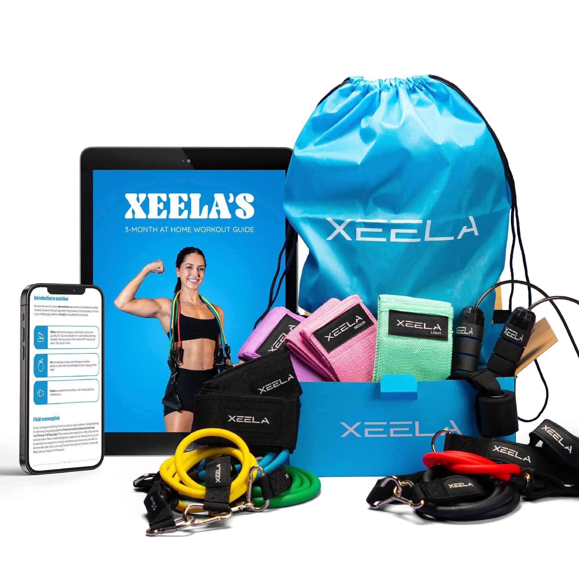Equipo de Entrenamiento en Casa Xeela con Guía Digital de 3