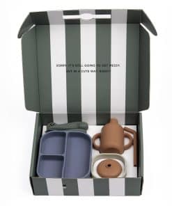 Conjunto de alimentación para bebés Bella -Verde, Naranja, B