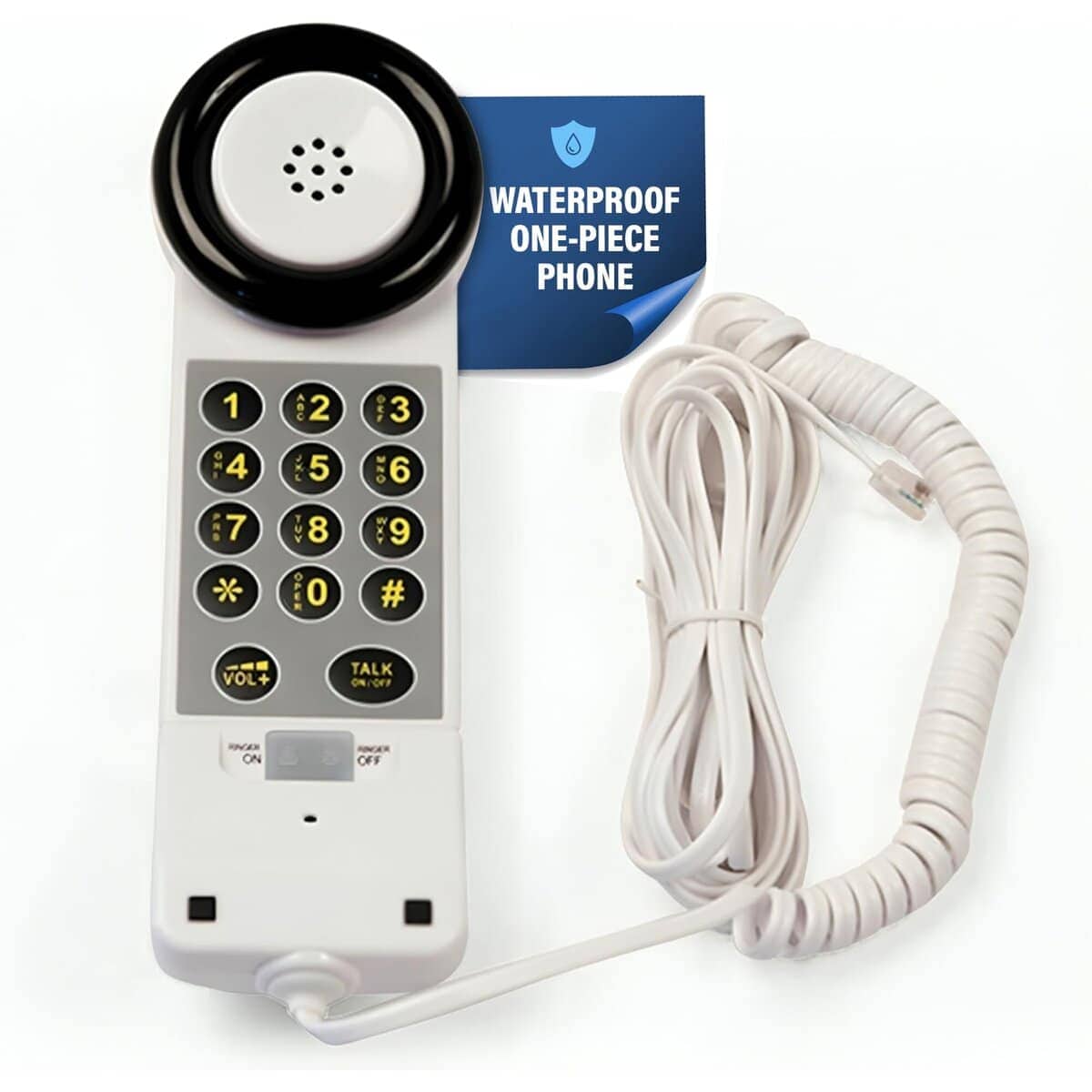 Teléfono Med-Pat XL88WP - Fácil de Usar Un Solo Pedaño con