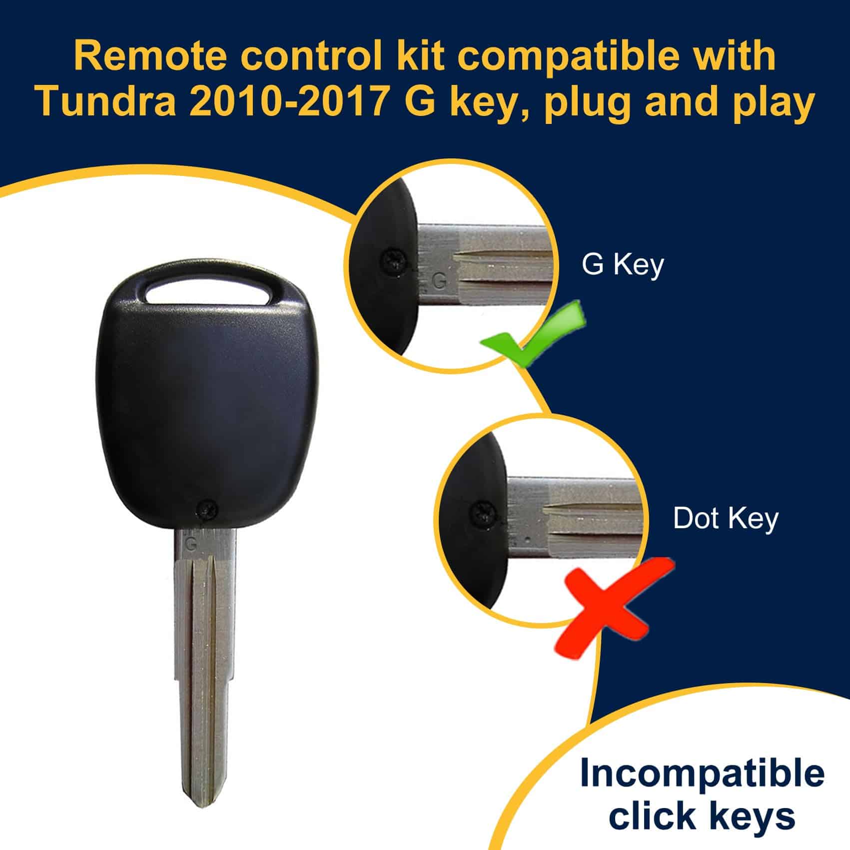Kit de Arranque Remoto Compatible con Tundra 2010-2017 - Imagen 3
