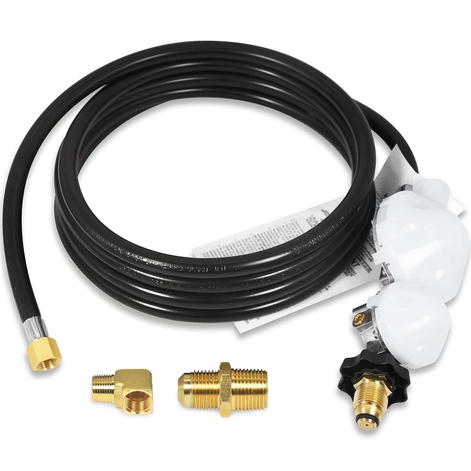 Manguera de propano de 12 pies F273684 compatible con