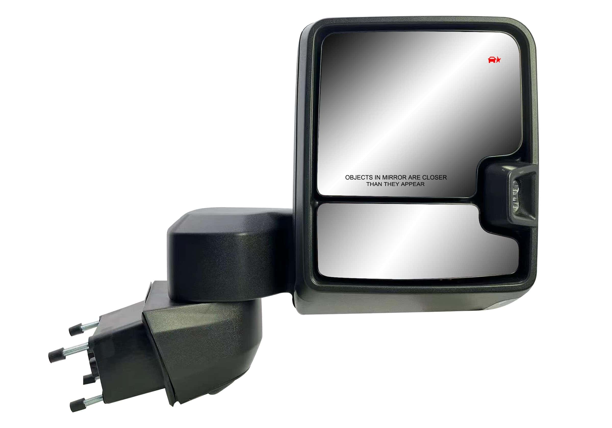 Espejo de remolque lateral derecho del pasajero con