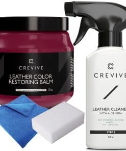 Limpiador de Cuero 8.45 oz y Bálsamo de Recoloración de