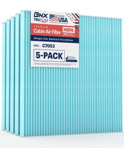 Filtro de aire de cabina BNX TruFilter, 99.97% HEPA,