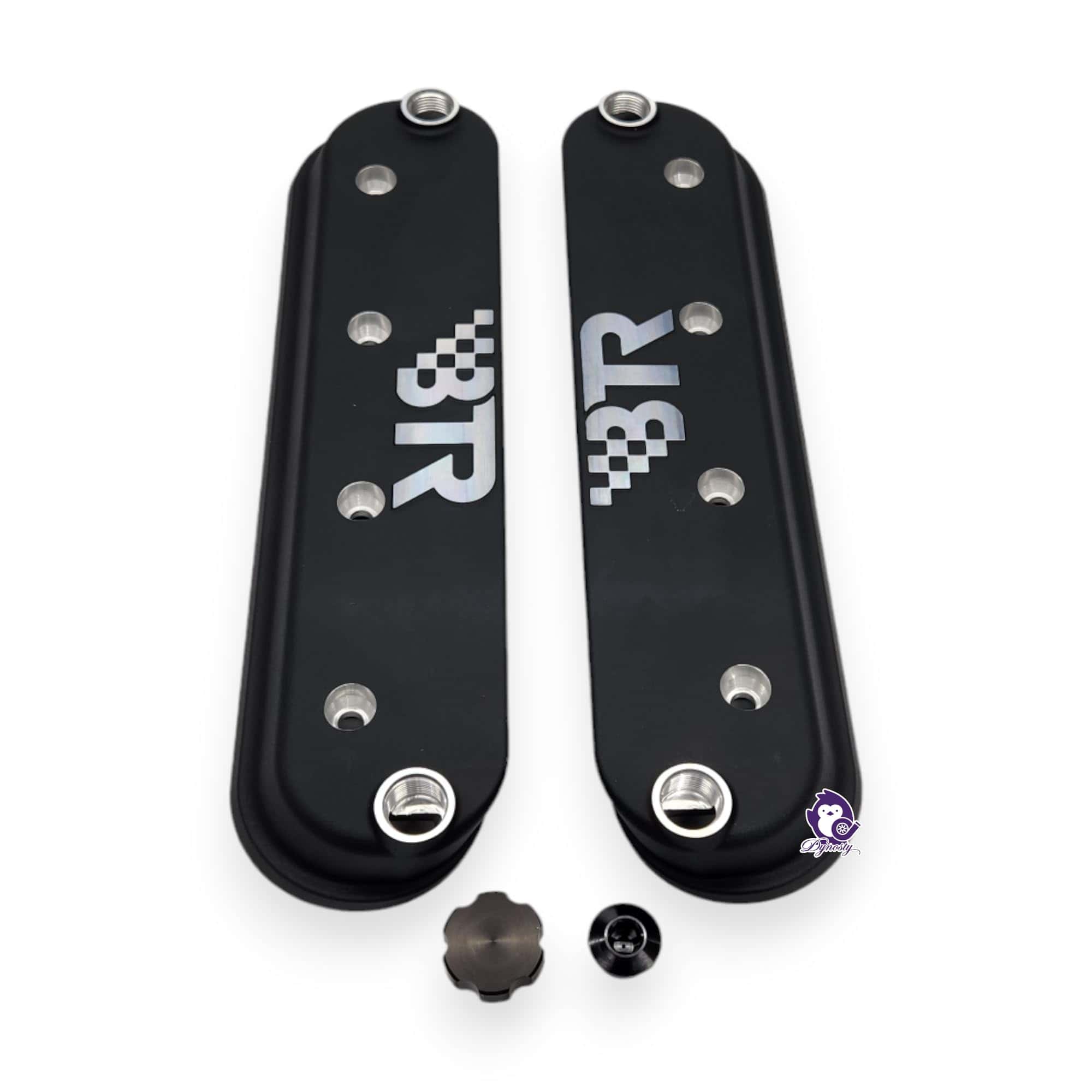 Cubiertas de Válvulas LS de BTR Negras Par - Sin Soportes - Imagen 3