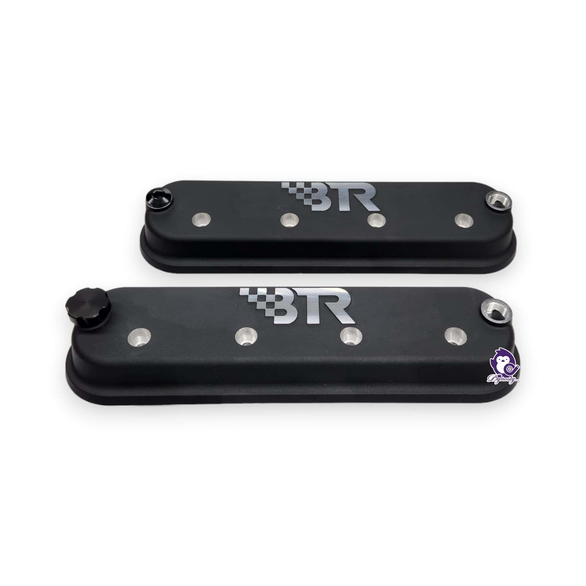 Cubiertas de Válvulas LS de BTR Negras Par - Sin Soportes - Imagen 5