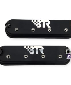 Cubiertas de Válvulas LS de BTR Negras Par - Sin Soportes