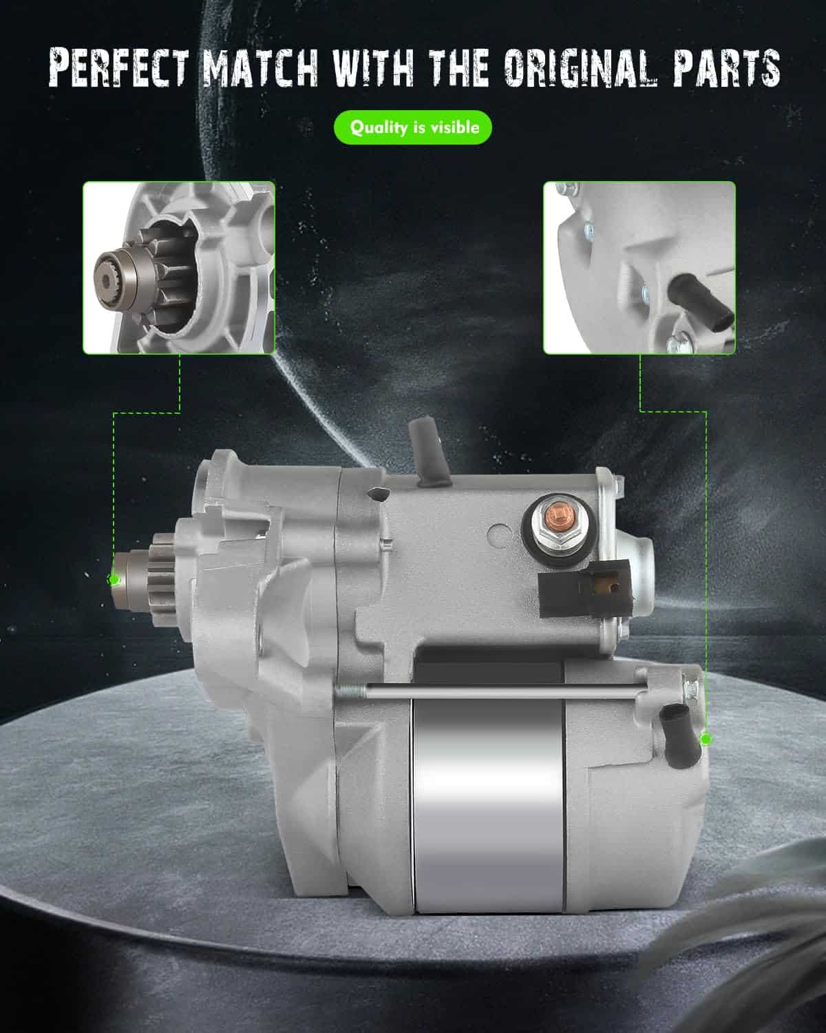 Motor de Arranque SCITOO 17668N 228000-3740 para TOYOTA - Imagen 4