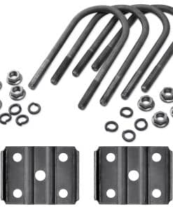 Kit de Pernos en U SPARKWHIZ para Eje de Remolque Redondo