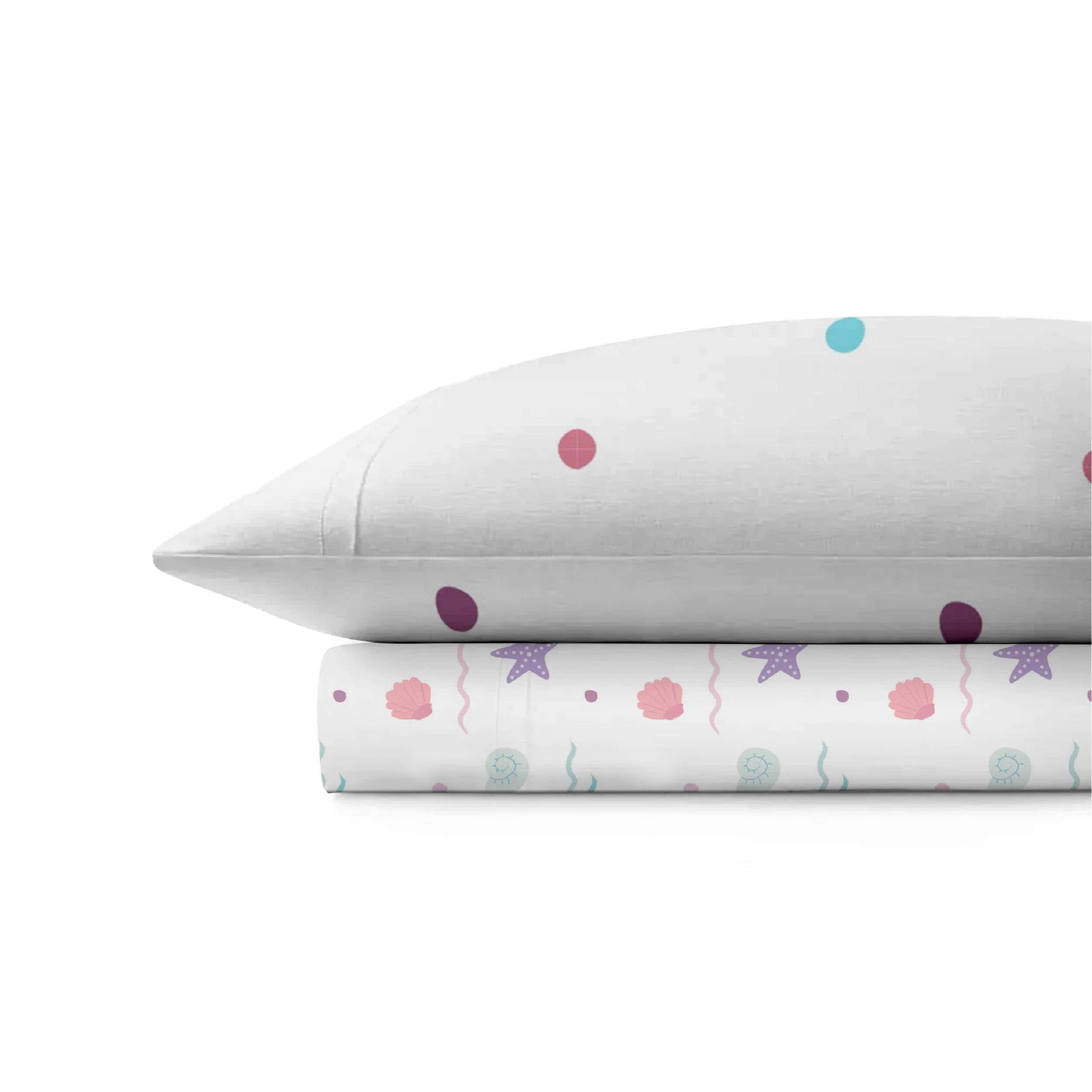 Set de Ropa de Cama Mini Cuna de 2 Piezas BAMI (Rosa)