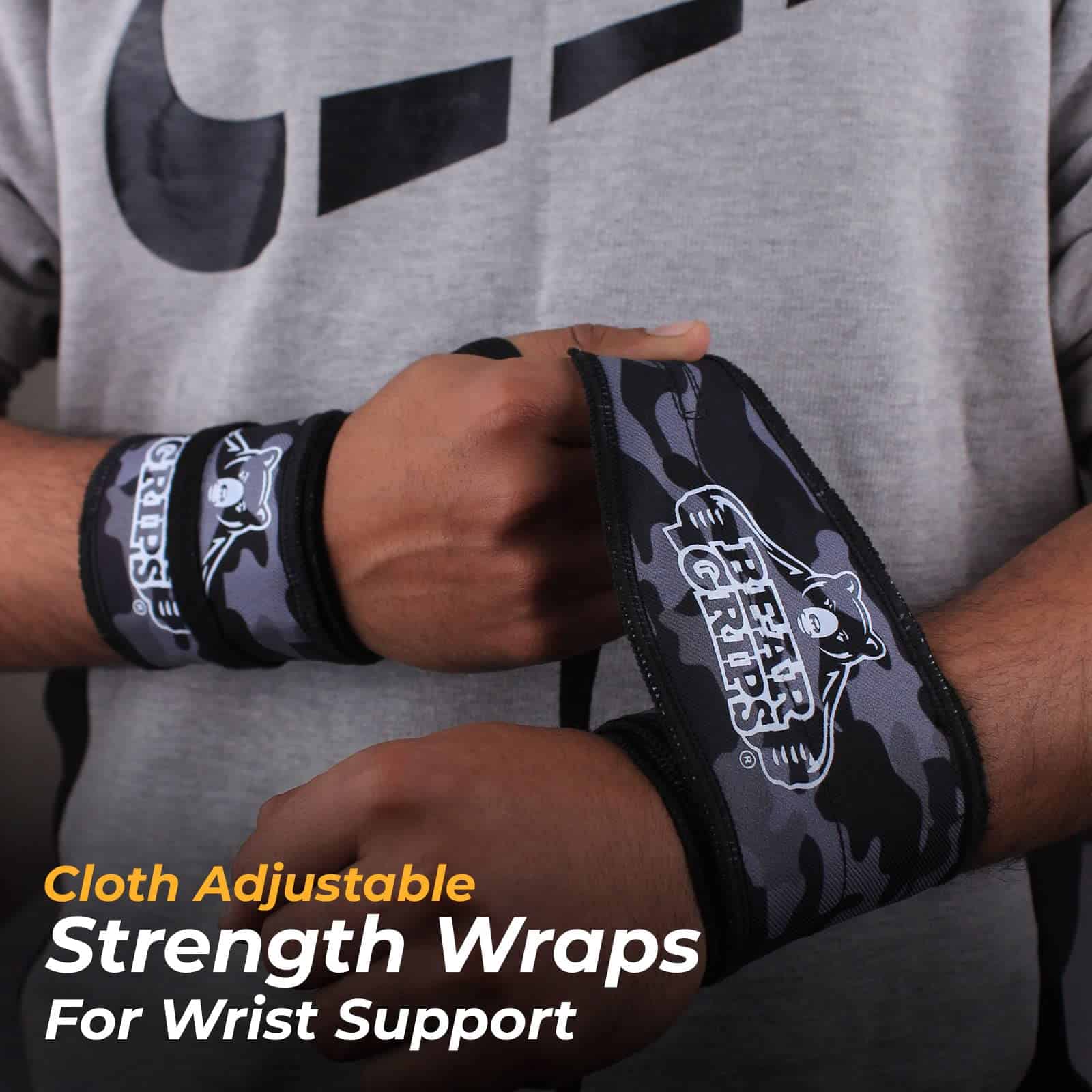 Vendas de Muñeca Ajustables Bear Grips, Soporte de Muñeca - Imagen 9