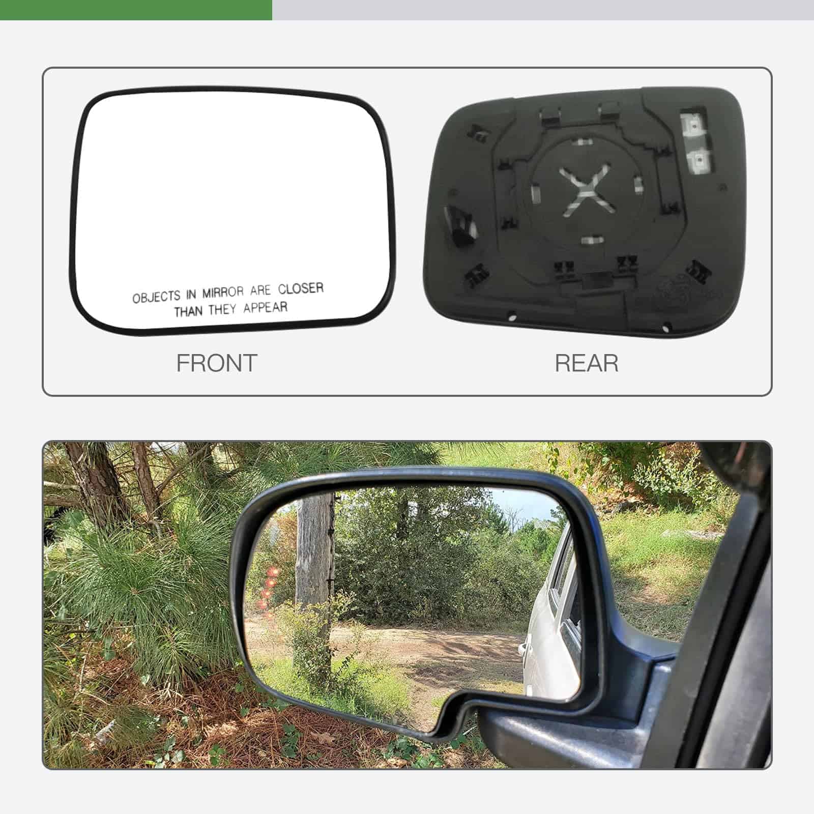 Espejo retrovisor del lado del pasajero -Convexo - Imagen 4