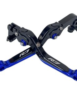 WOMELF Palancas de Embrague de Freno Ajustables Azules