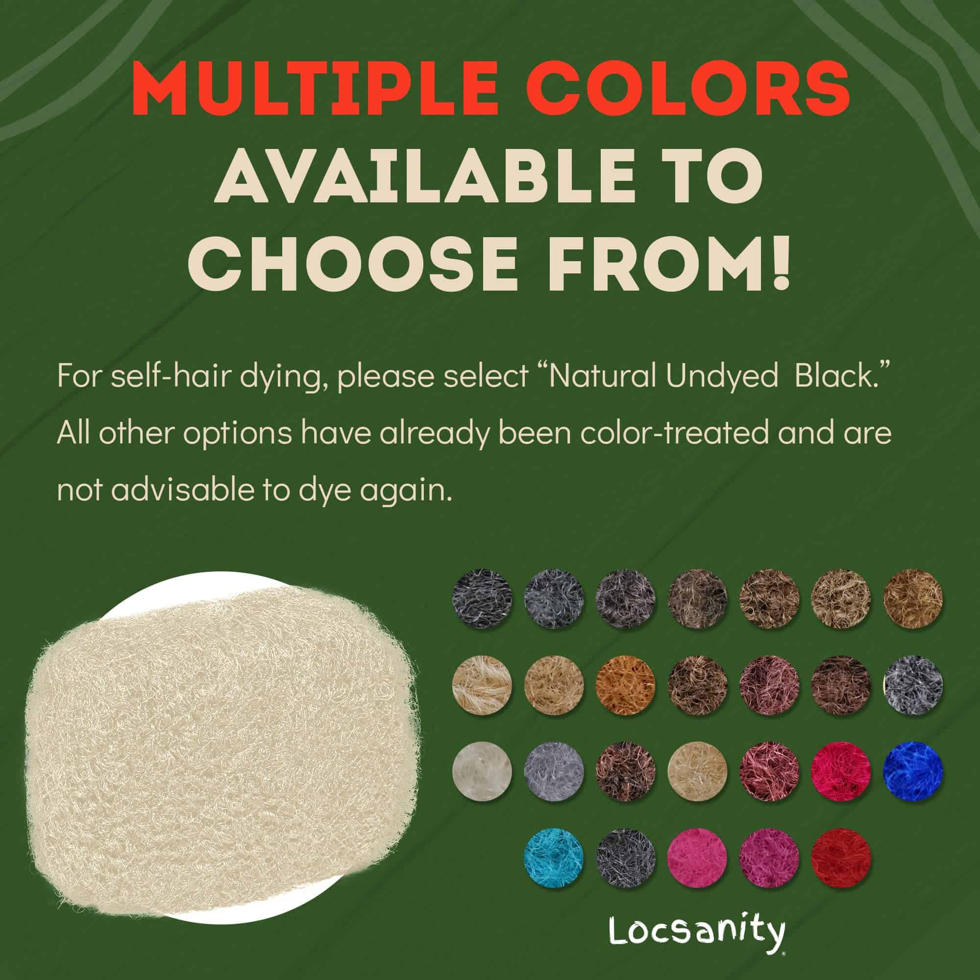 Locsanity Afro Kinky 100% Cabello Humano Natural Grueso - - Imagen 7