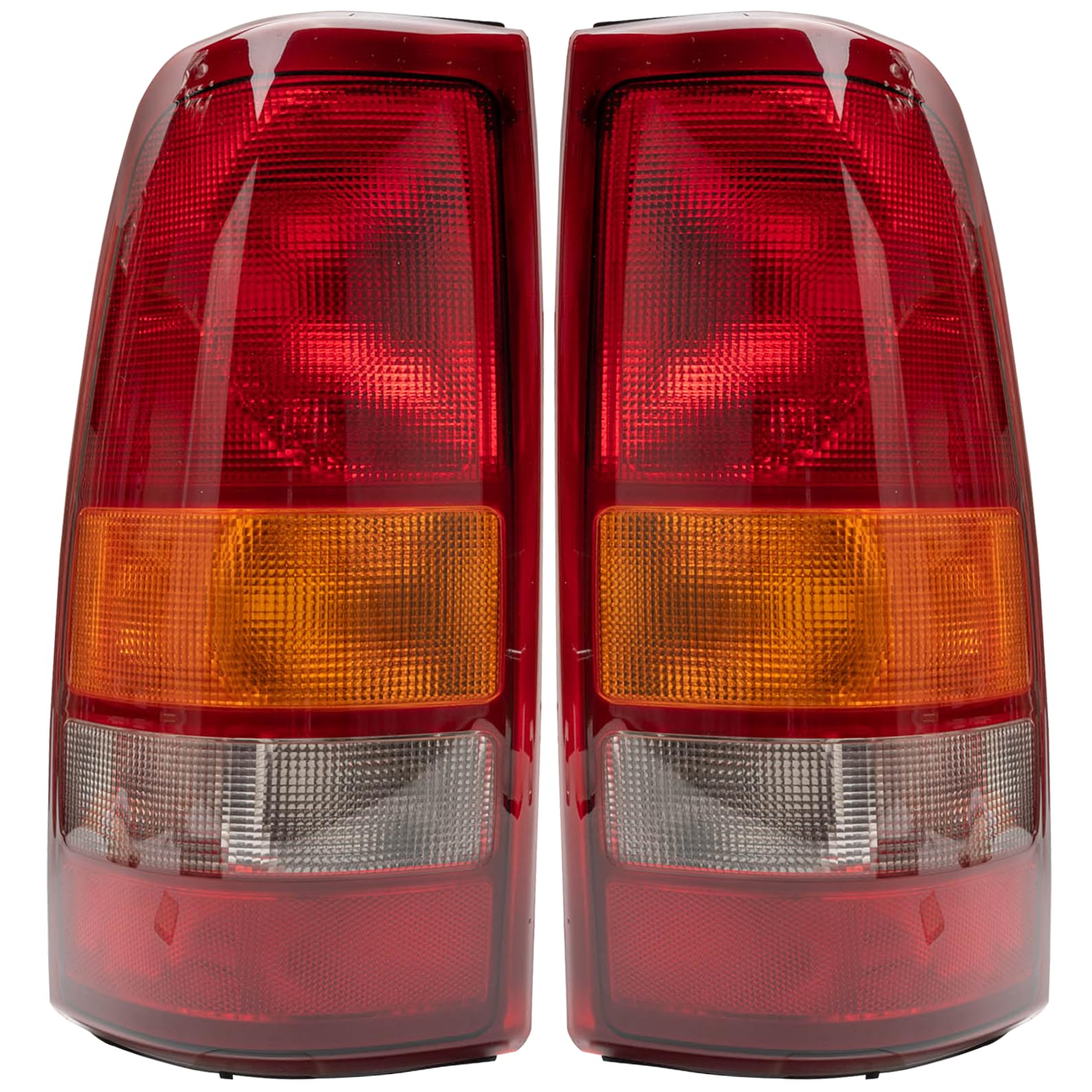 Carcaza de luz trasera MiKaFex compatible con 1999-2002