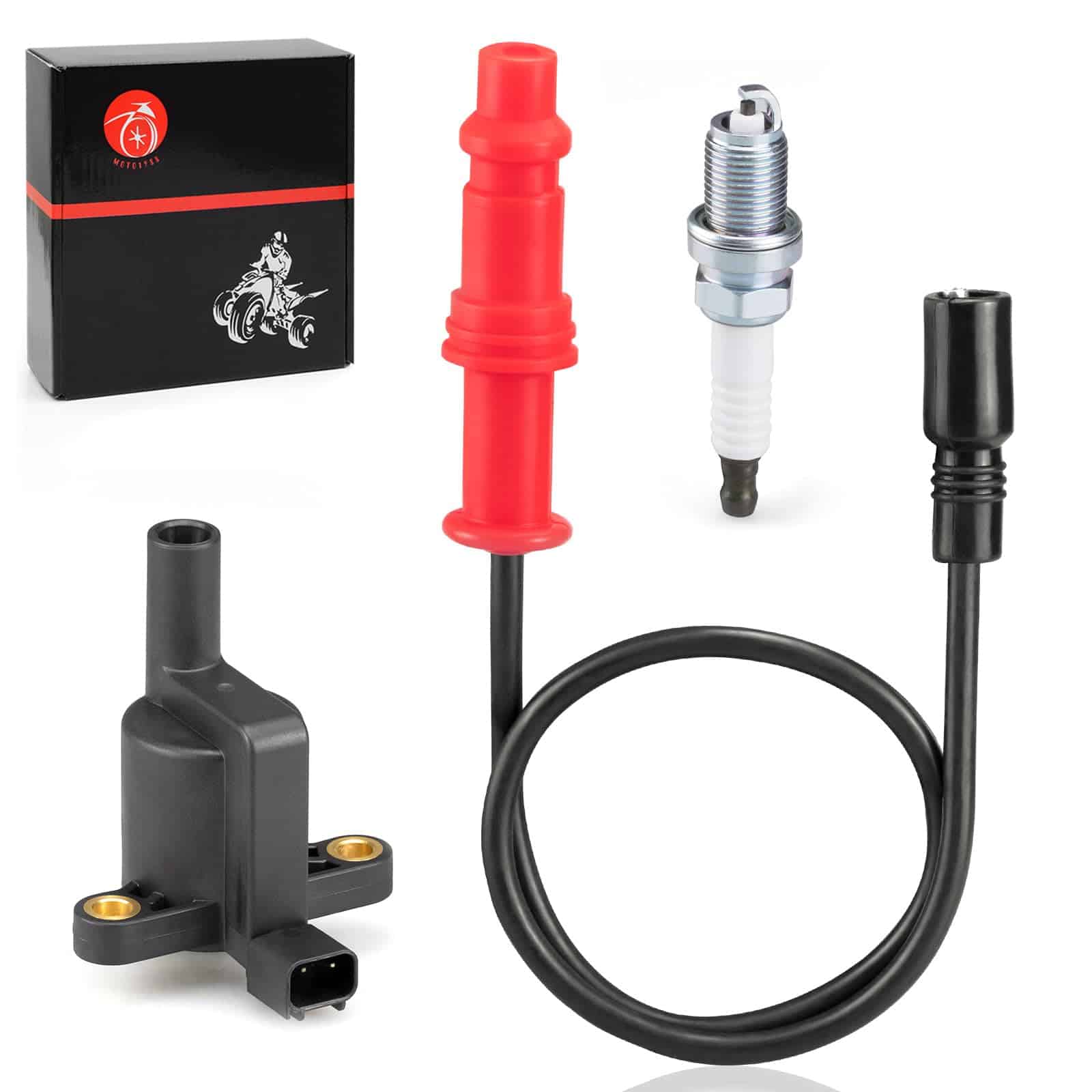 Bobina de encendido con tapa de cable y bujía -2008-2014