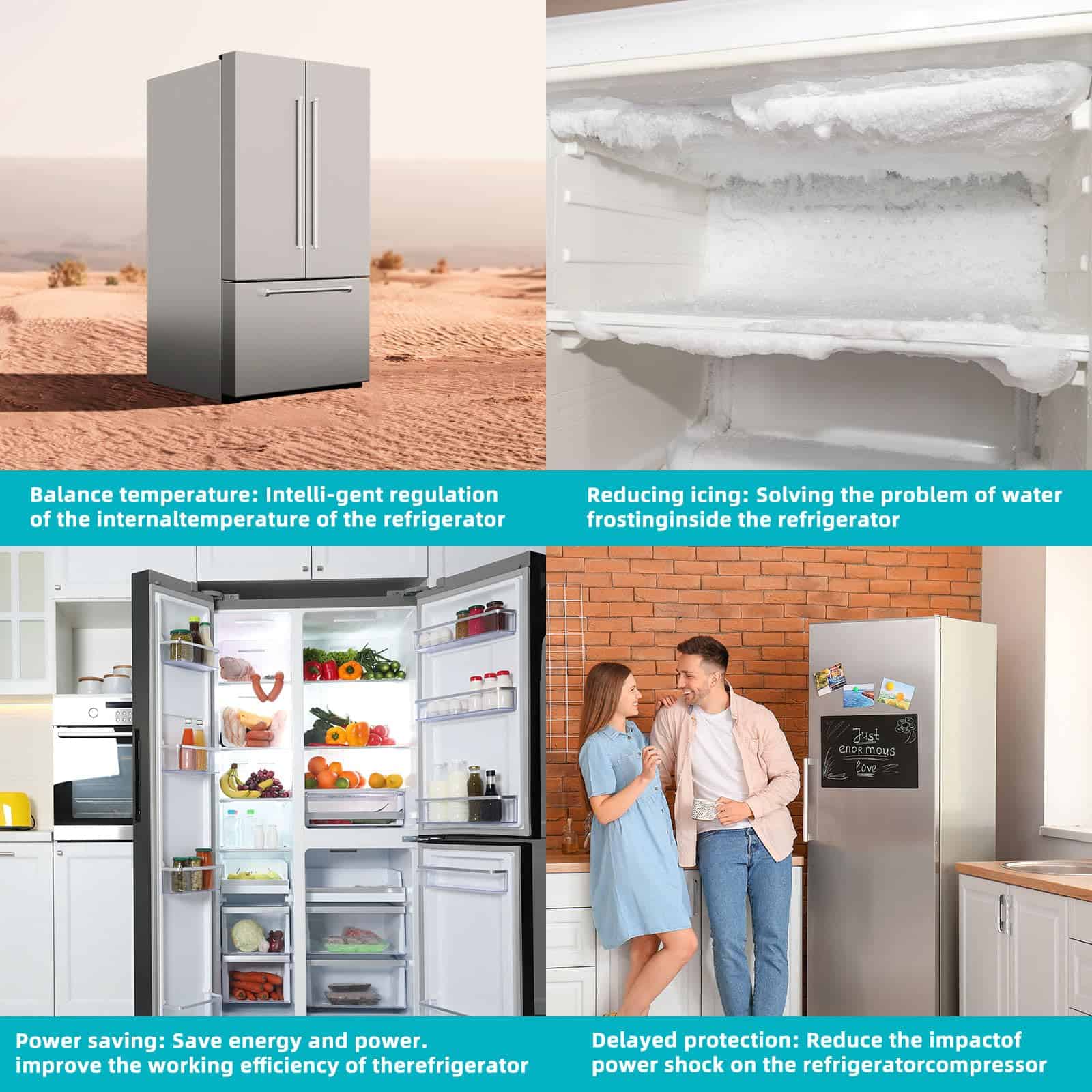 Kit de control de temperatura Fuzqq 800393 compatible con - Imagen 8