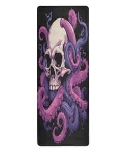 Tapete de Yoga de Calavera SDMKA para Mujeres -enamiento
