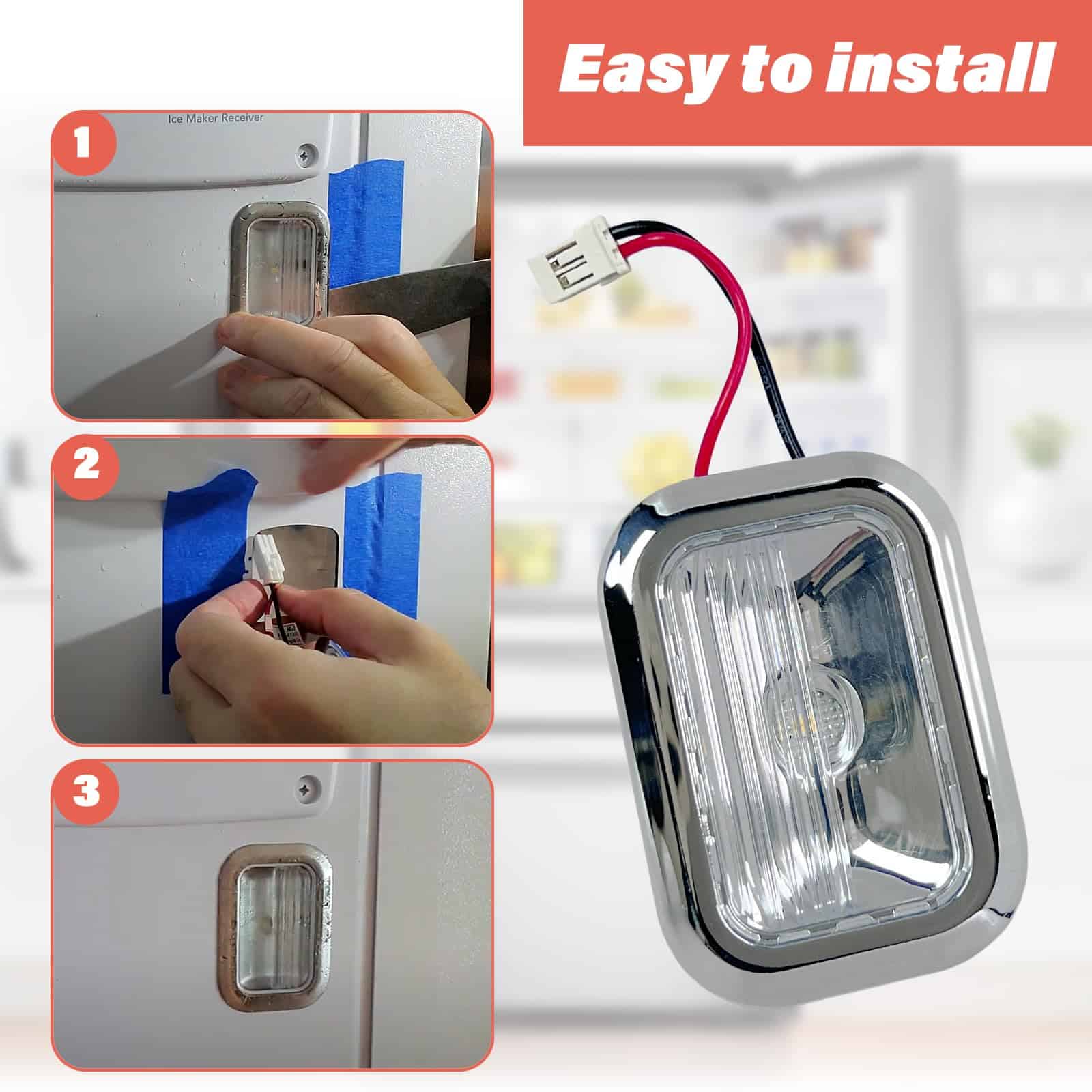 Módulo de LED de repuesto para refrigerador W11462342 para - Imagen 6