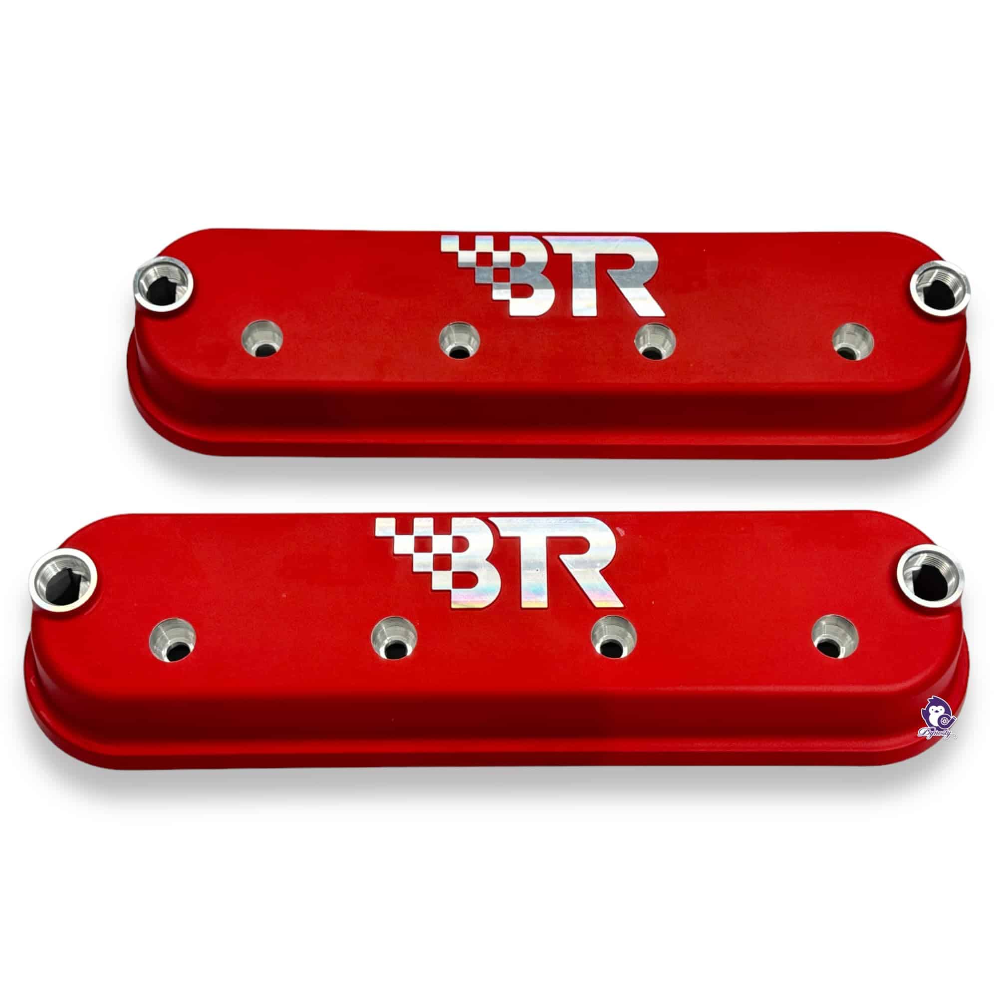 Cubiertas de Válvulas BTR LS Rojas Par - Sin Monturas de - Imagen 5