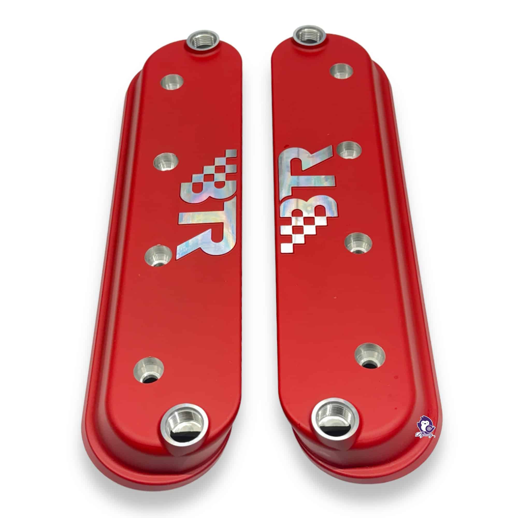 Cubiertas de Válvulas BTR LS Rojas Par - Sin Monturas de - Imagen 3
