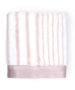 Manta de Bebé Little Giraffe - Manta Suave -Rosa Polvoriento